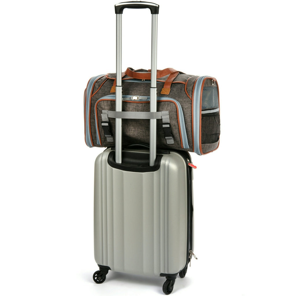 Mr. Peanut's Gold Series Standard Size Airline Compliant Expandable Pet Carrier V2.0